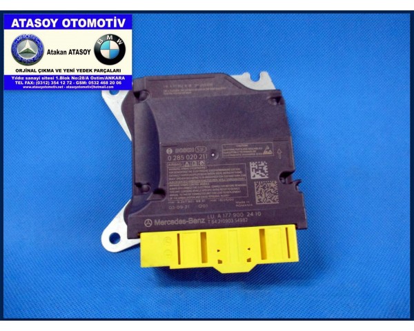 MERCEDES W177 AİRBAG BEYNİ 1779002410 1779006608 1779006604 1779000304 1779006003 1779002003 , 1779002510 1779006708 1779006704 1779000404 1779006103 1779002103